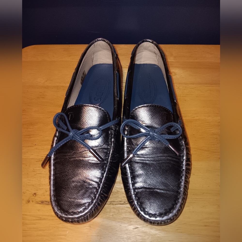 Tods Leather Loafers Size 37